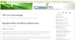 Desktop Screenshot of caenvironmentalmanagement.com